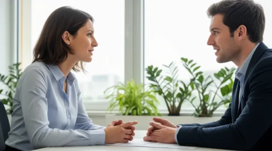 Entretien candidat agence intérim Pamiers conseillère emploi